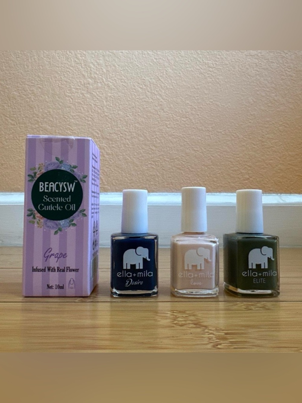 Nail Polish and Cuticle Oil